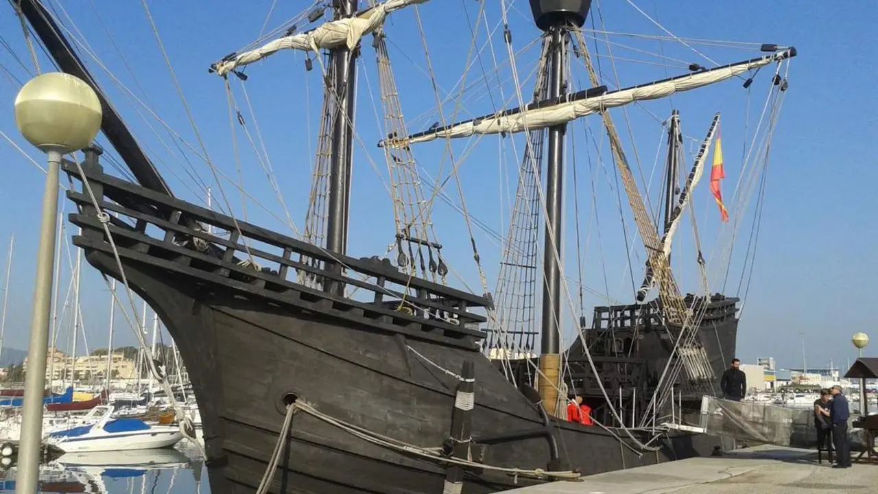 La Nao Victoria, en otra visita a Algeciras. - A. I.