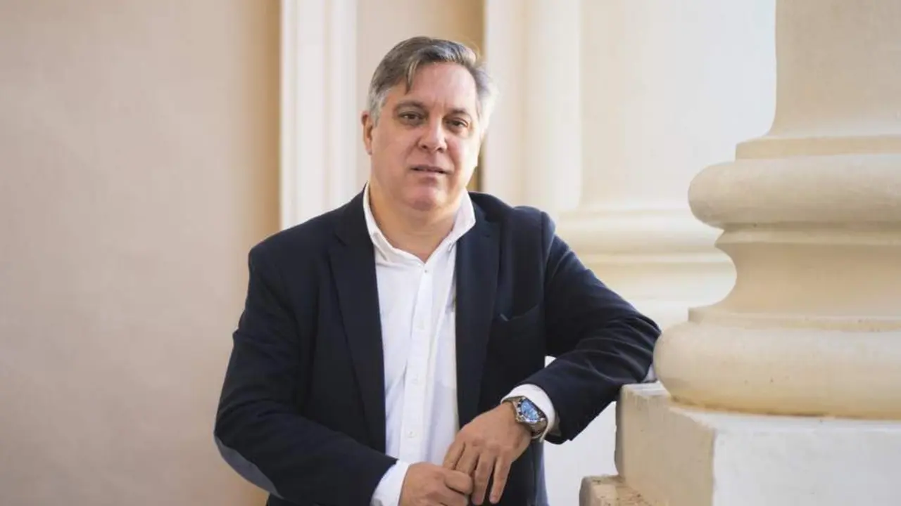 El concejal del PSOE &Oacute;scar Torres. - 