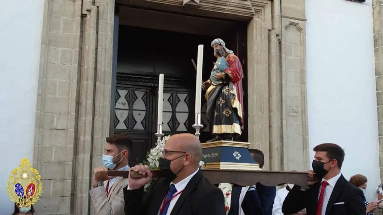 TRASLADO DE LA IMAGEN DE SAN JOAQU&Iacute;N. - HDAD. FLAGELACI&Oacute;N