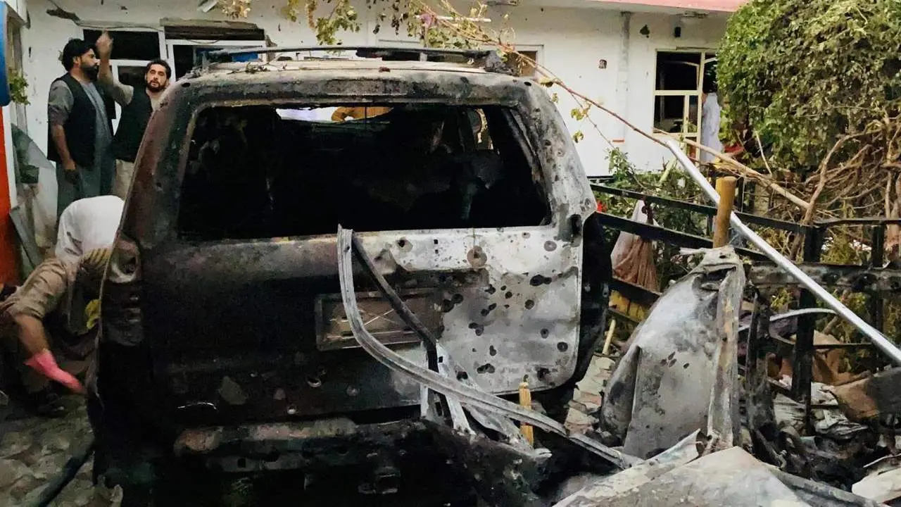 Explosi&oacute;n en Kabul. - EFE