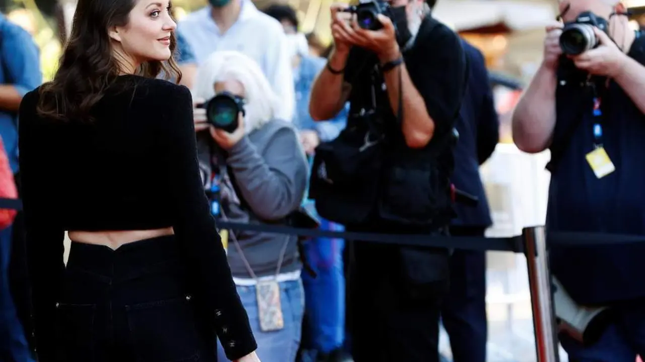 Marion Cotillard a su llegada al Festival de Cine de San Sebasti&aacute;n - Efe