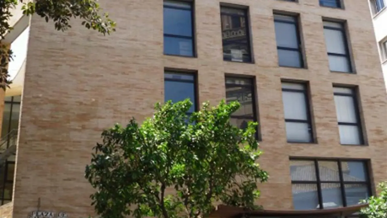 La sede del Colegio de Arquitectos. - Archivo