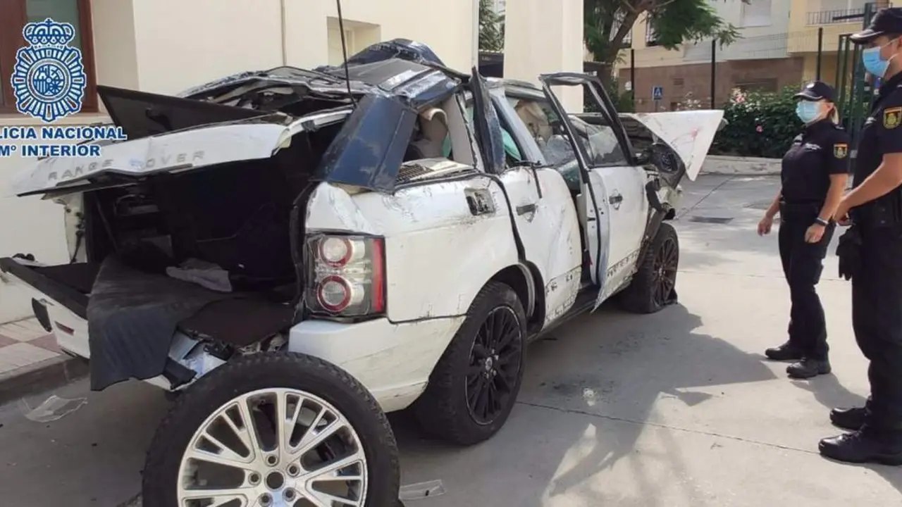 Coche accidentado. - CNP