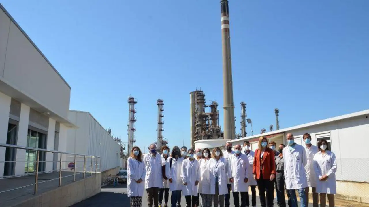 Visita de AGI y AIQBE a Palos. - AI