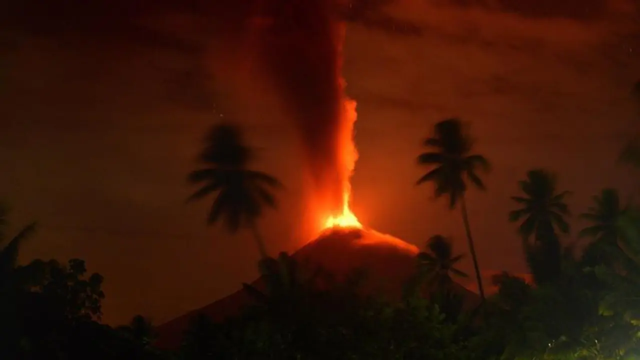 Volc&aacute;n. - EFE