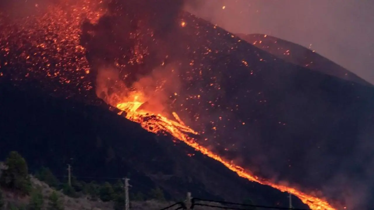 Volc&aacute;n en La Palma. - EFE