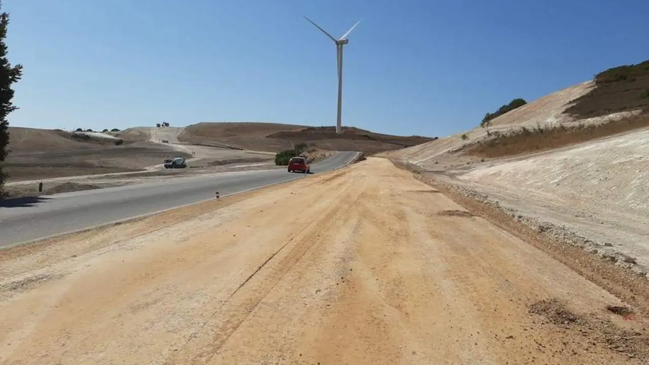 Imagen de las obras. - A.I.