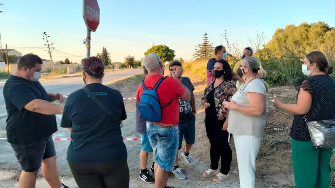 Visita del PP a la zona de El Marquesado. - A.I.