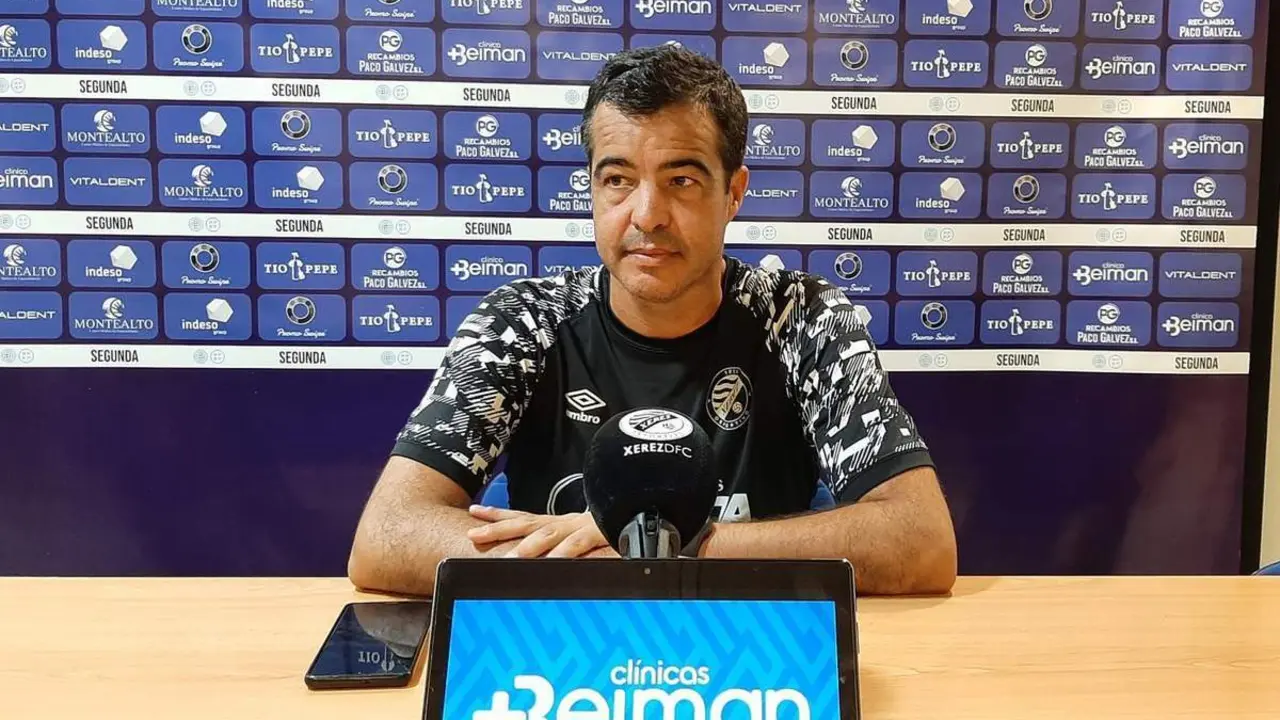 Jos&eacute; P&eacute;rez Herrera, durante la rueda de prensa de este viernes. - Viva Jerez