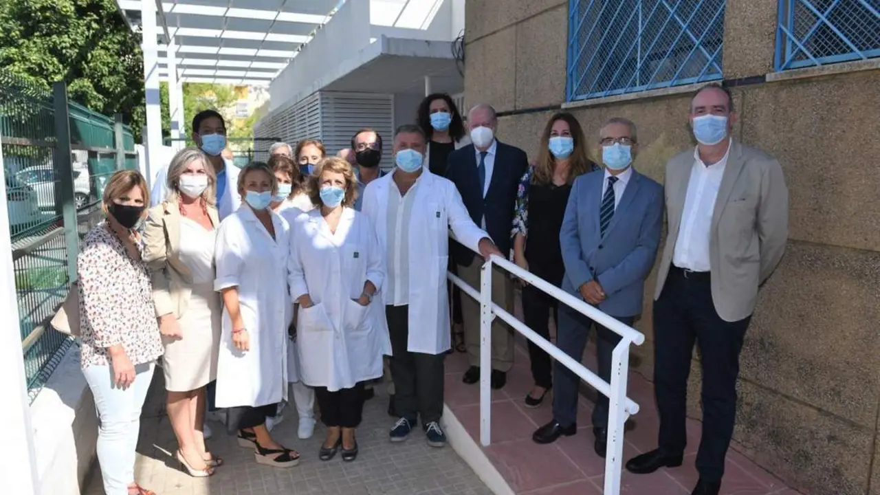 Visita al centro de tratamiento de adicciones del Pol&iacute;gono Sur. - DIPUTACION