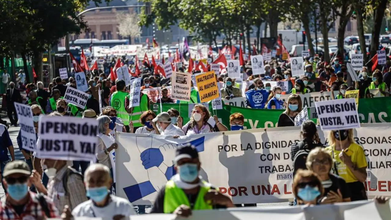 Manifestaci&oacute;n en Madrid. - Europa Press