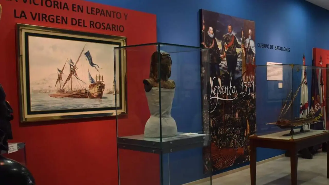 La batalla de Lepanto recogida en el Museo Naval de San Fernando. - A. Atienza