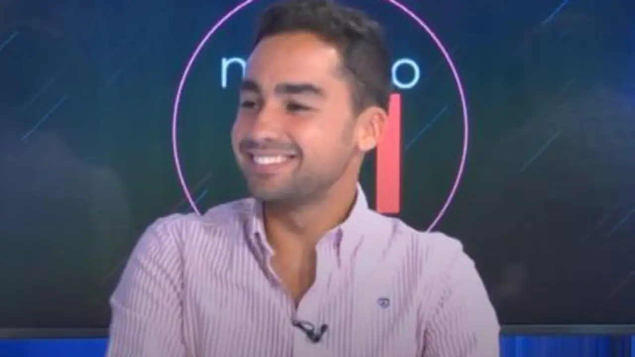 El jinete ol&iacute;mpico, Paco Gavi&ntilde;o, durante su entrevista en Minuto91. - 7tv