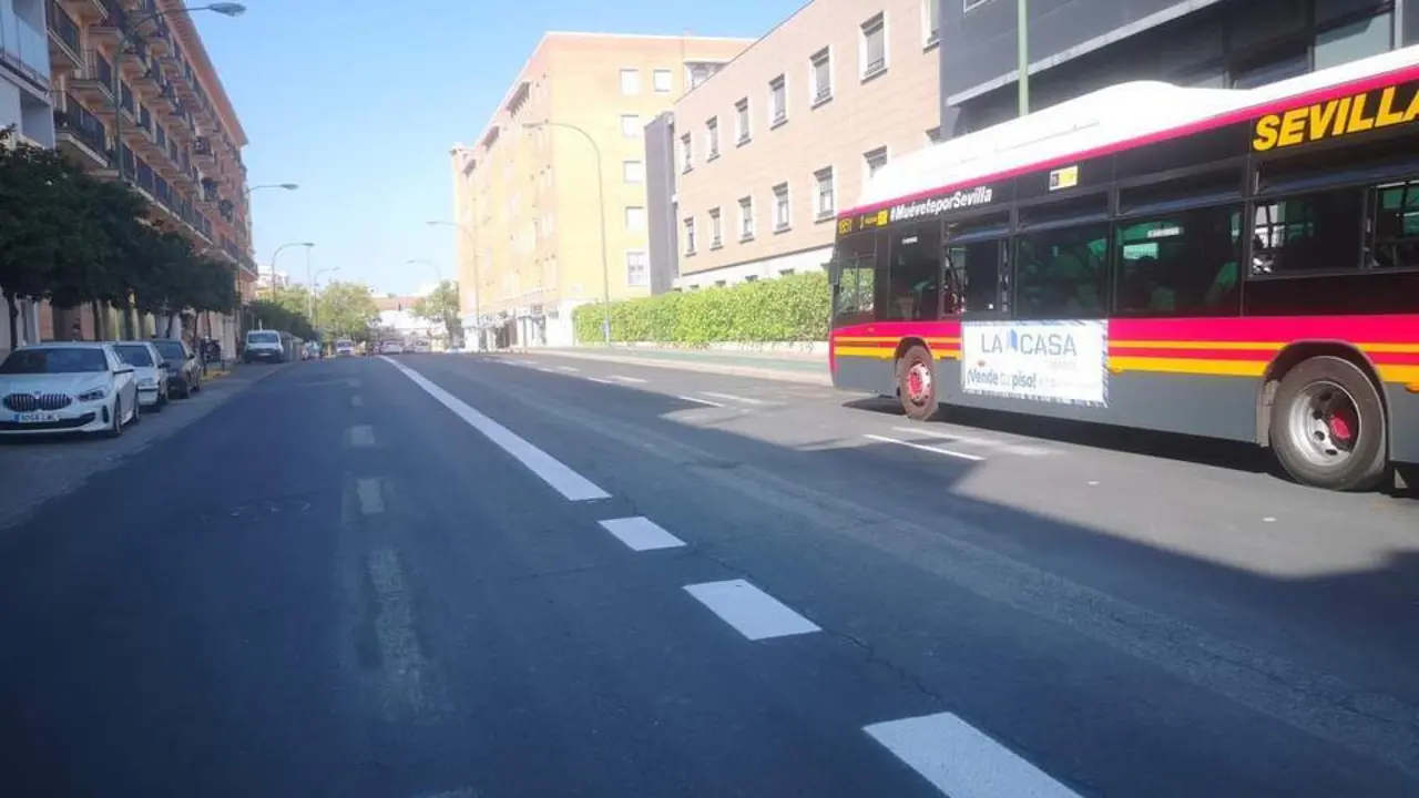 Trabajos en Carretera Carmona de Sevilla. - AYTO