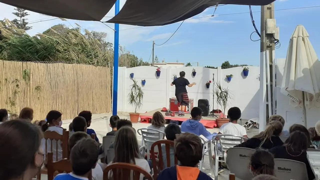 Actividades culturales para los alumnos del colegio El Palmar. - 