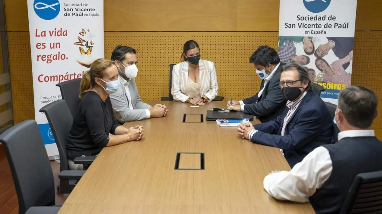 Firma del nuevo convenio. - 