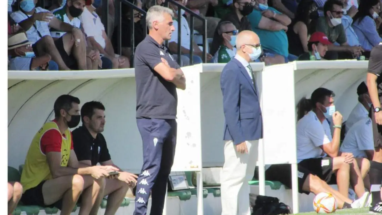 Vicente Parras durante el partido disputado en El Palmar - Ra&uacute;l J. Bustillos