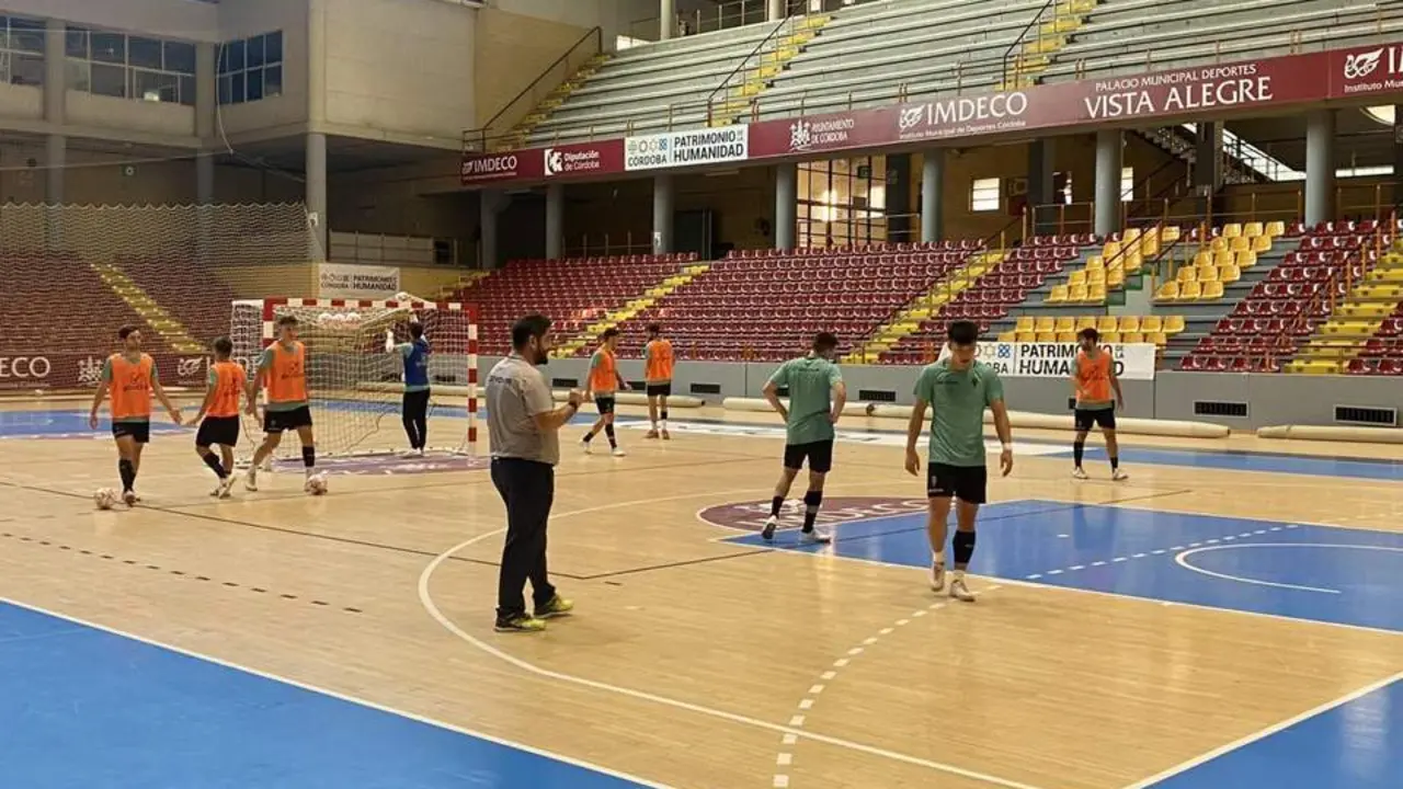 El C&oacute;rdoba Patrimonio de la Humanidad durante un entrenamiento - 