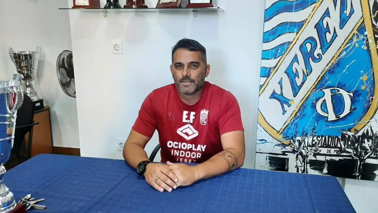 Emilio Fajardo, durante la rueda de prensa de este viernes. - Viva Jerez