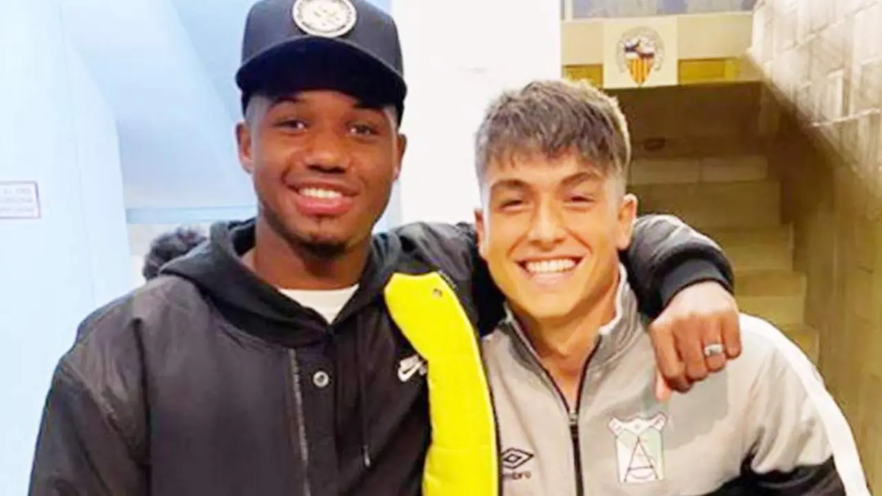 Ansu Fati y Miguelete se reencontraron en Sabadell - Instagram
