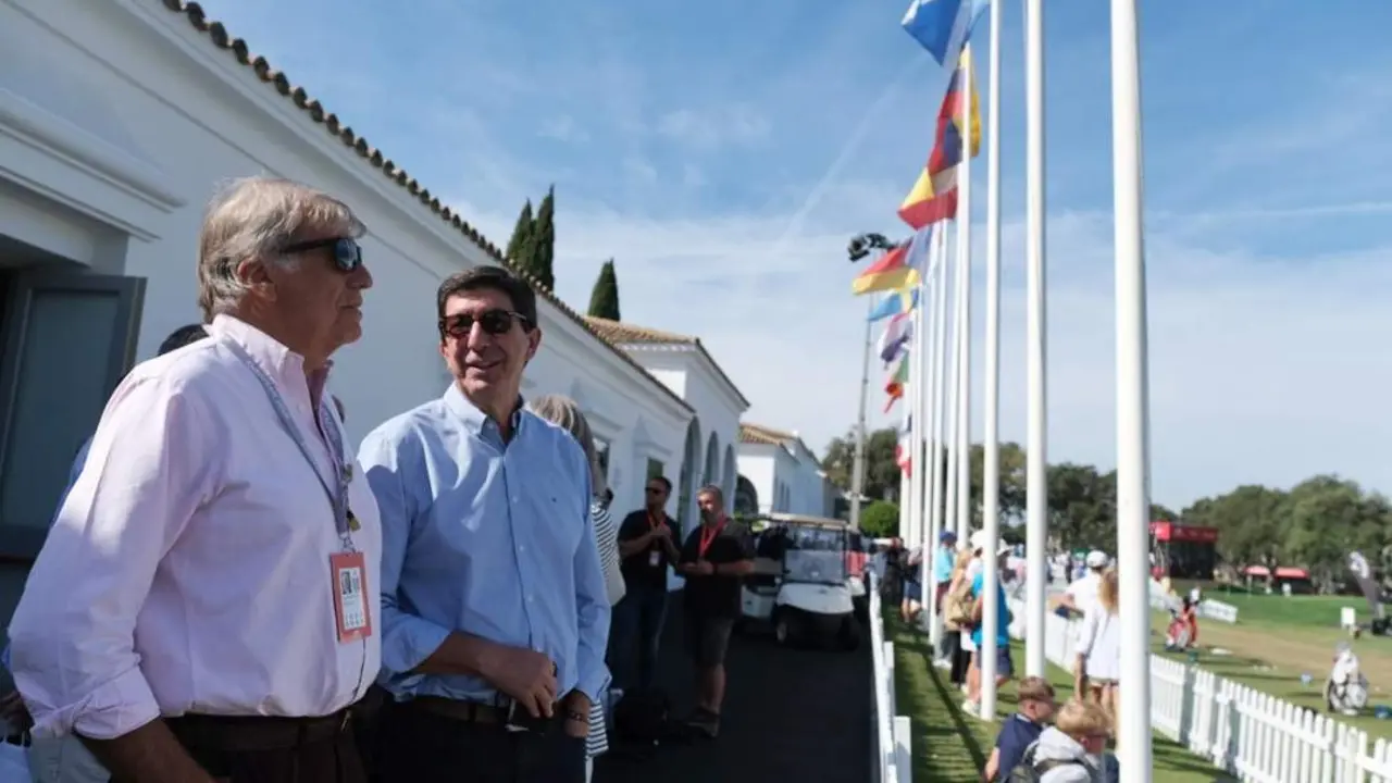 Juan Mar&iacute;n, en la jornada final en Valderrama. - A. I.