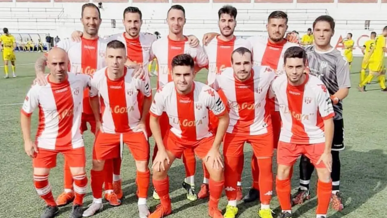 Once inicial que present&oacute; la Juventud Sanluque&ntilde;a en Alcal&aacute; del Valle - Moy Cantero
