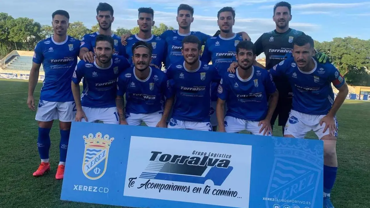 Once del Xerez CD de este pasado domingo en el Pedro S. Garrido. - Xerez CD