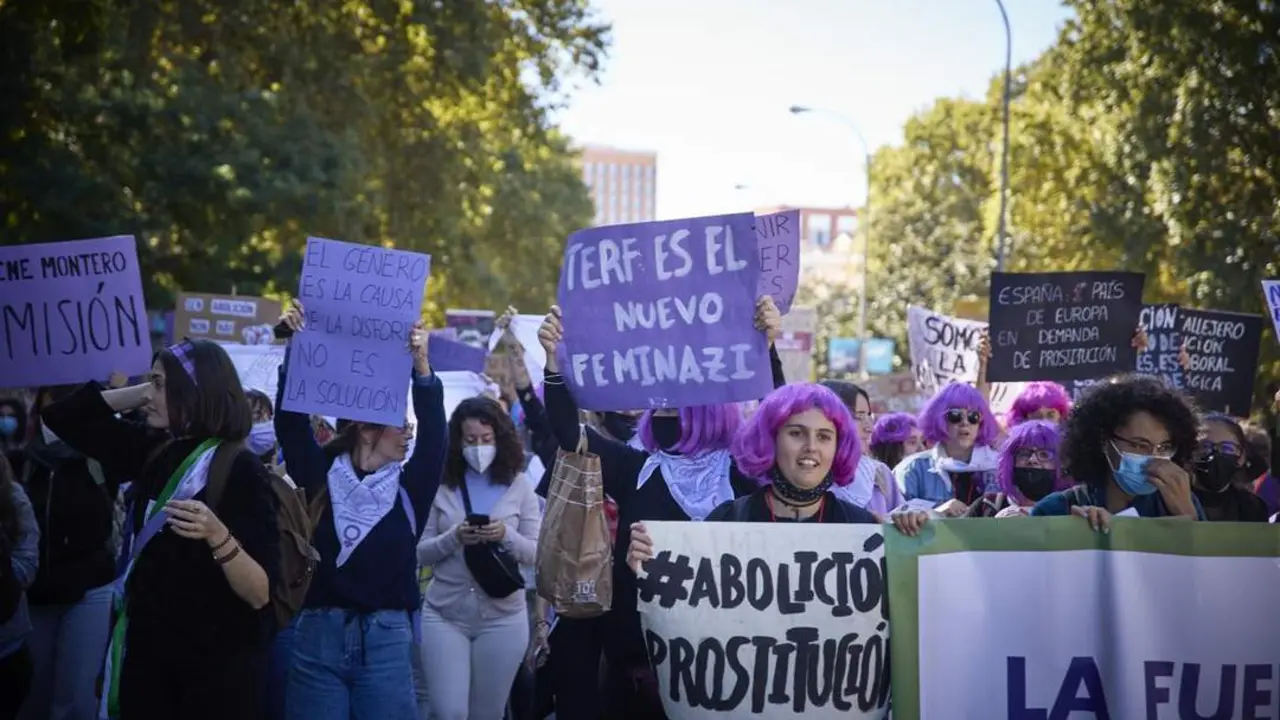 Manifestaci&oacute;n feminista en Madrid. - Europa Press