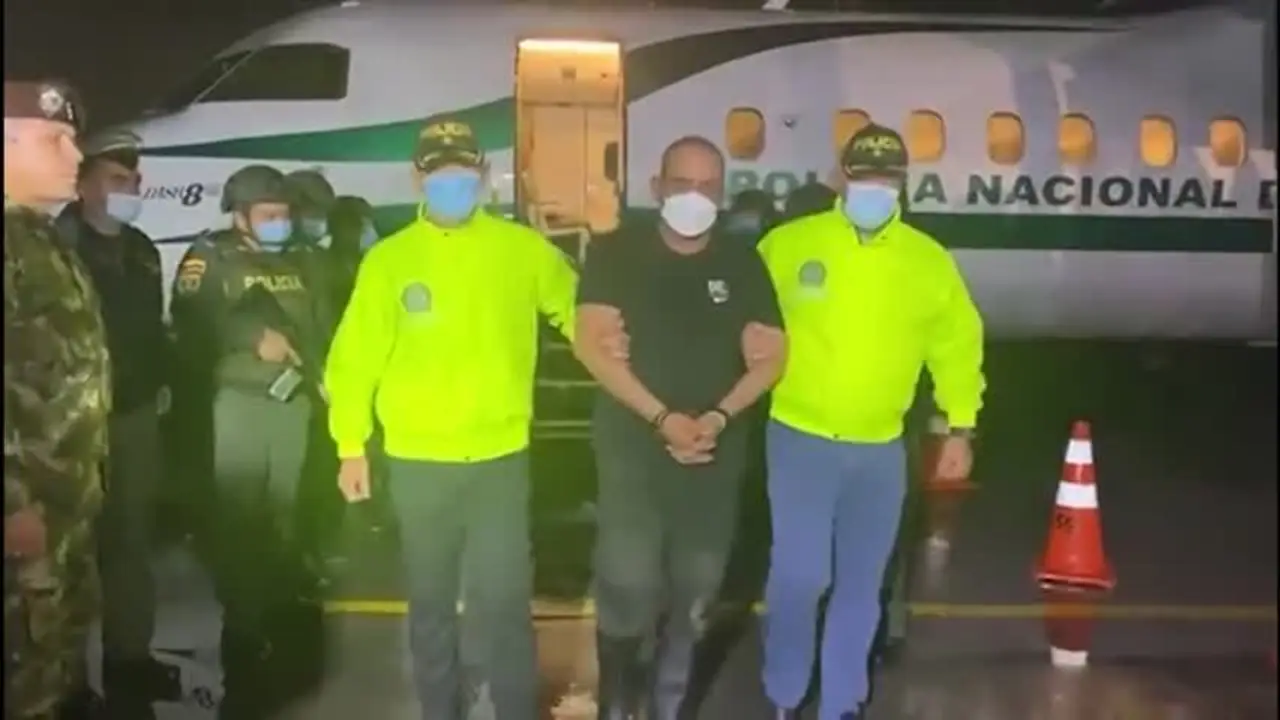 Cae "Otoniel", el narco m&aacute;s buscado de Colombia y jefe del Clan del Golfo