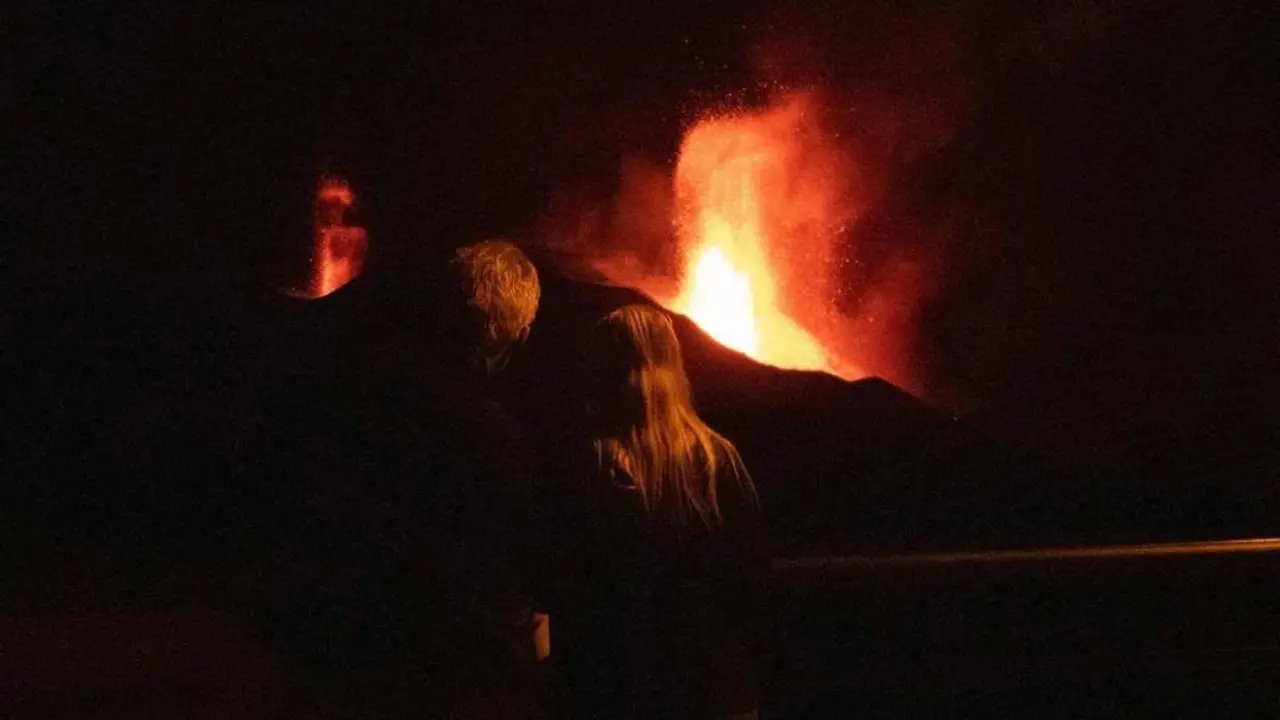 Volc&aacute;n de La Palma. - EFE