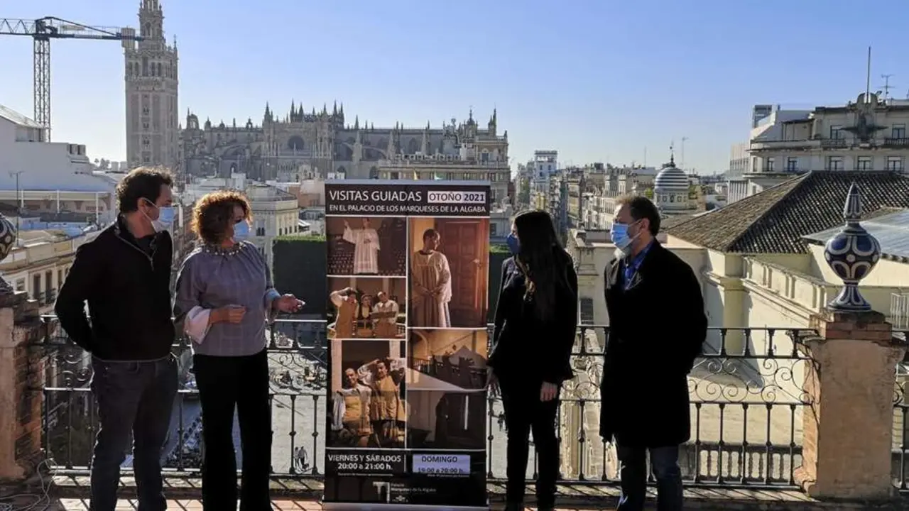 Presentaci&oacute;n de la nueva edici&oacute;n de las visitas guiadas y teatralizadas al Palacio de los Marqueses de la Algaba.  - AYTO SEVILLA