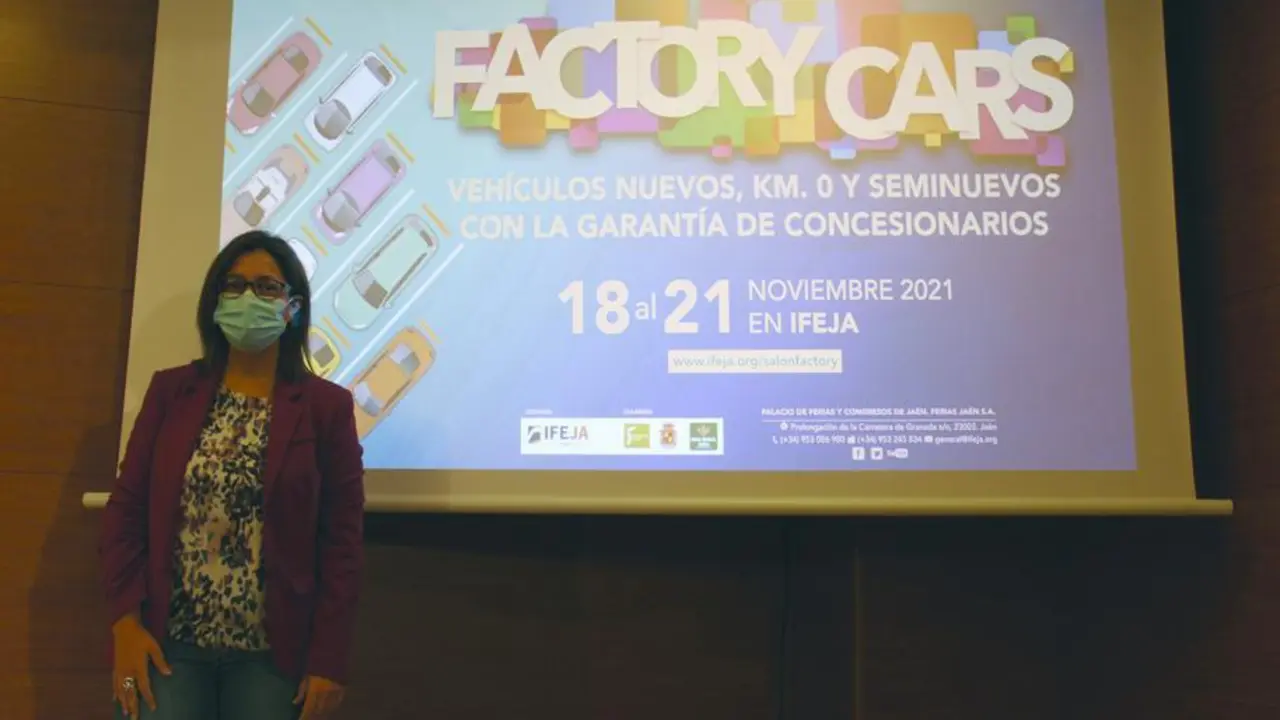 La presidenta del Consejo de Administraci&oacute;n de Ferias Ja&eacute;n, &Aacute;frica Colomo. - Viva Ja&eacute;n.