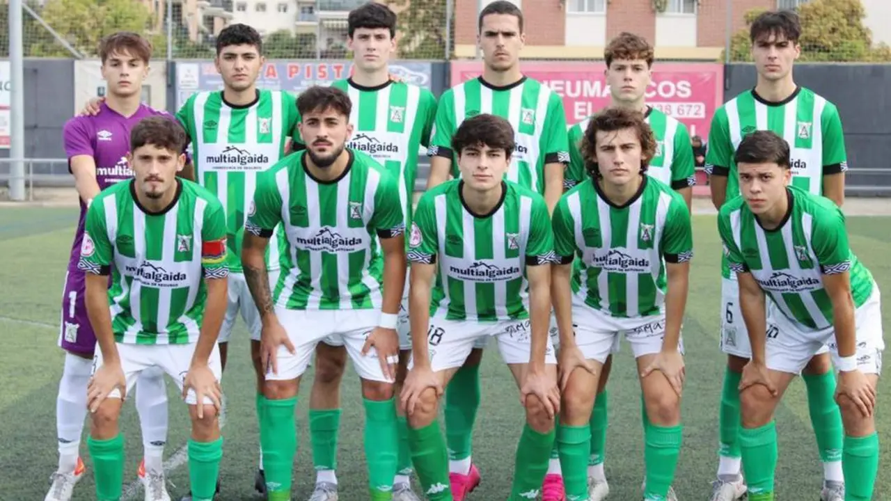 Once inicial que present&oacute; el equipo juvenil A del Atl&eacute;tico Sanluque&ntilde;o en C&oacute;rdoba - ASCF