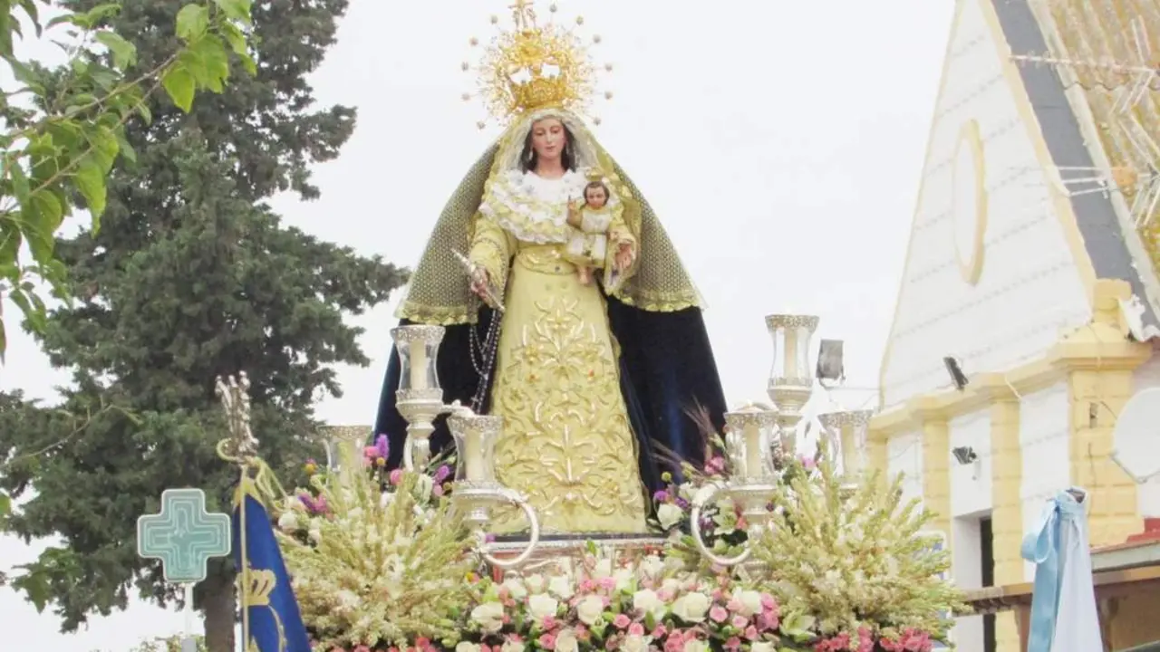 La Virgen Mar&iacute;a de La Algaida adquirir&aacute; un gran protagonismo este fin de semana - Ra&uacute;l J. Bustillos