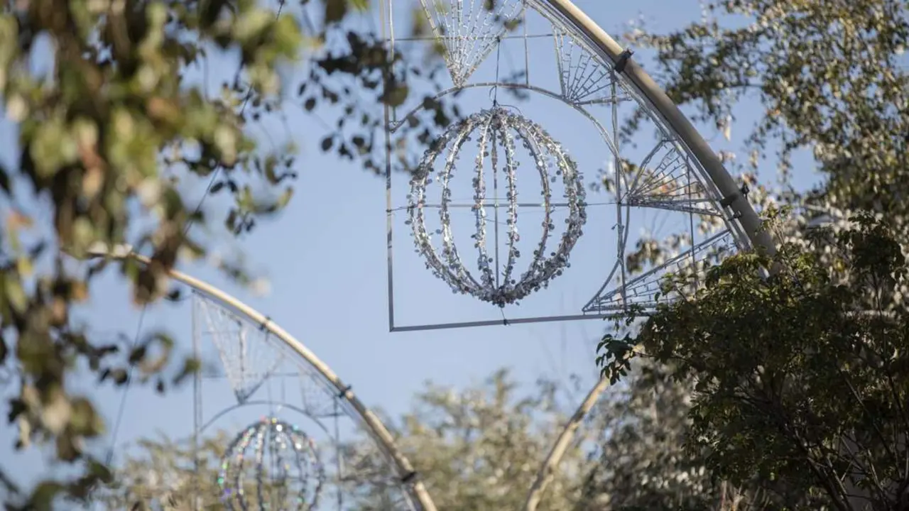 Imagen de archivo del alumbrado navide&ntilde;o en Sevilla.  - MAR&Iacute;A JOS&Eacute; L&Oacute;PEZ / EUROPA PRESS