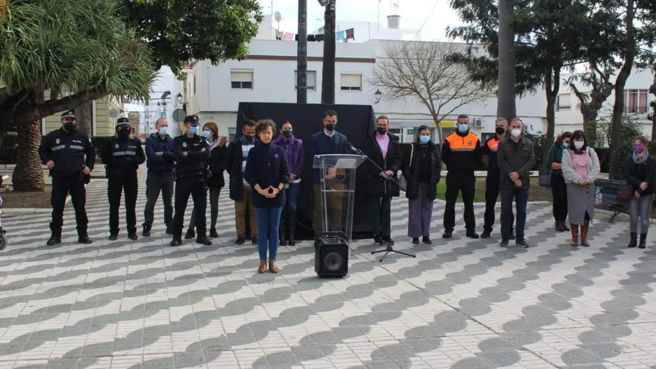 Imagen de la concentraci&oacute;n del 25N. - A.I.