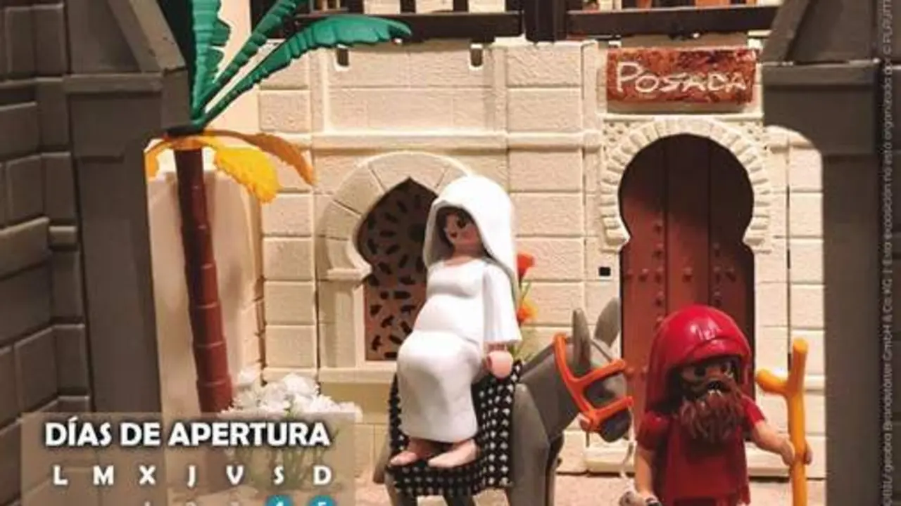 Cartel de playmobil. - VIVA