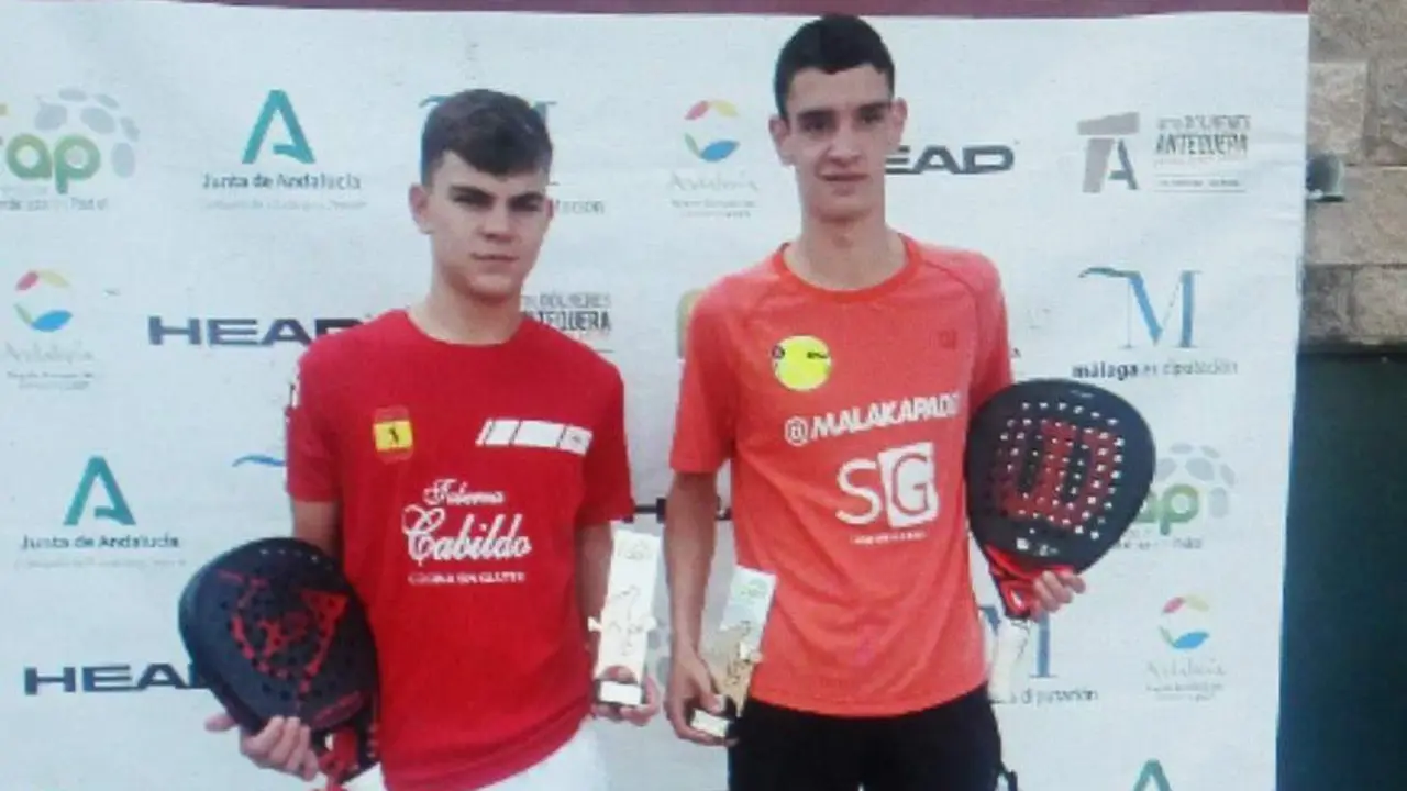 El sanluque&ntilde;o Javi N&uacute;&ntilde;ez y el salmantino Rodri Manrique - A. I.