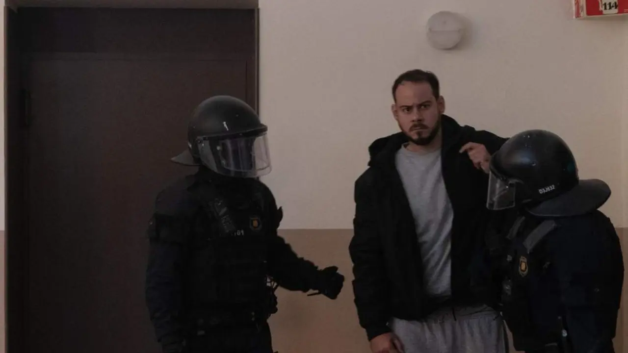 Detenci&oacute;n de Pablo Hasel en una imagen de archivo. - LORENA SOPENA I L&Oacute;PEZ / EUROPA PRESS