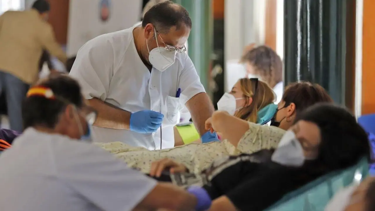 Colecta de sangre en Huelva. - Junta