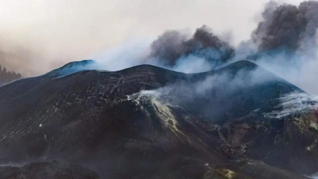 Volc&aacute;n de Cumbre Vieja. - EFE