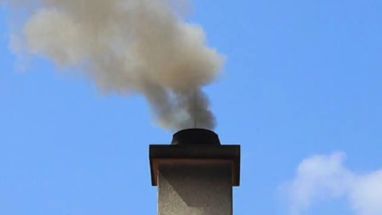 Imagen de una chimenea. - Cedida
