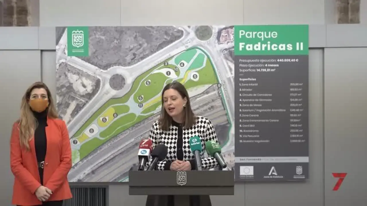 San Fernando sumar&aacute; una nueva zona verde de hasta 15.000 metros cuadrados en Fadricas II