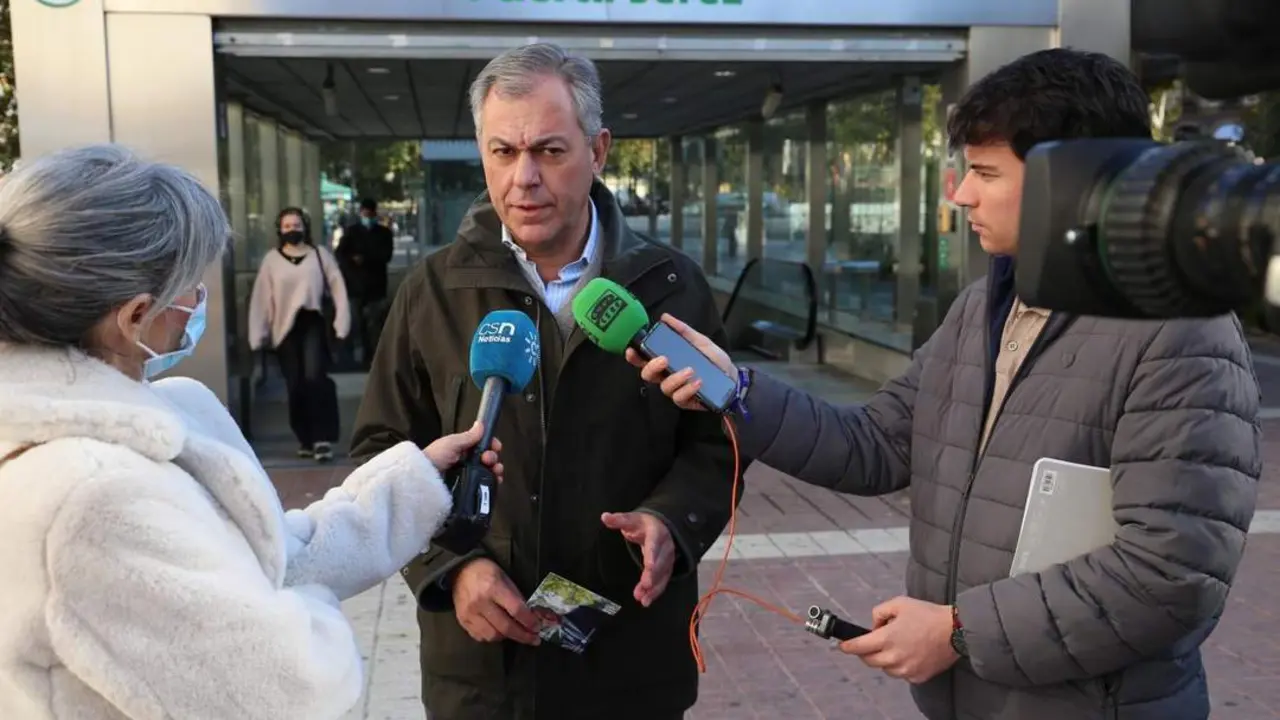 El candidato del PP a la Alcald&iacute;a de Sevilla, Jos&eacute; Luis Sanz. - PP