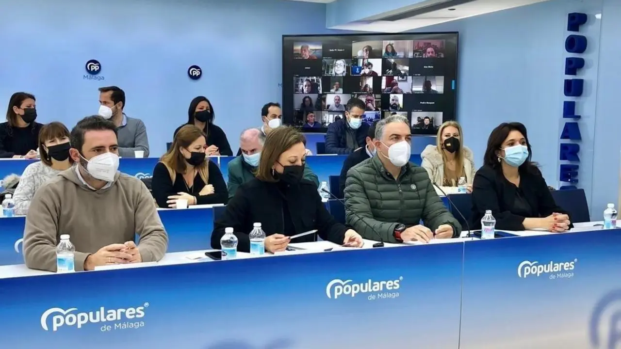 Junta Directiva del PP de M&aacute;laga. - PP