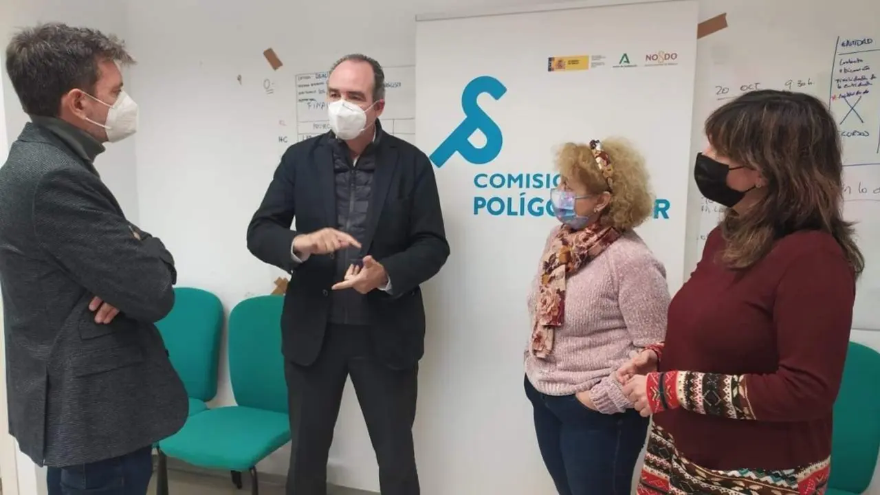 Reuni&oacute;n de CCOO con el comisionado del Pol&iacute;gono Sur. - CCOO