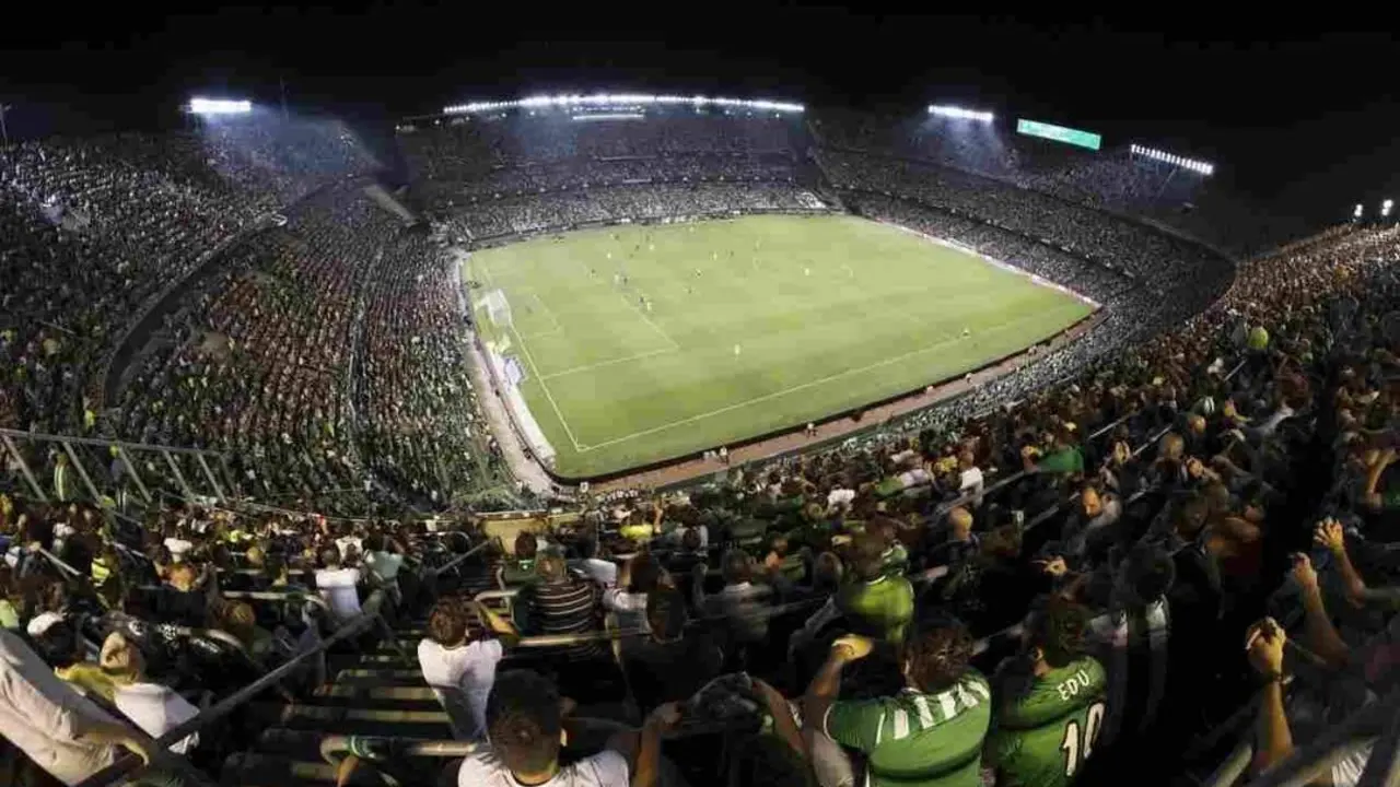 El estadio Benito Villamar&iacute;n. - Real Betis