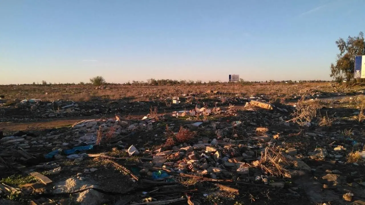 Escombrera de El Palmar. - LOS PALACIOS