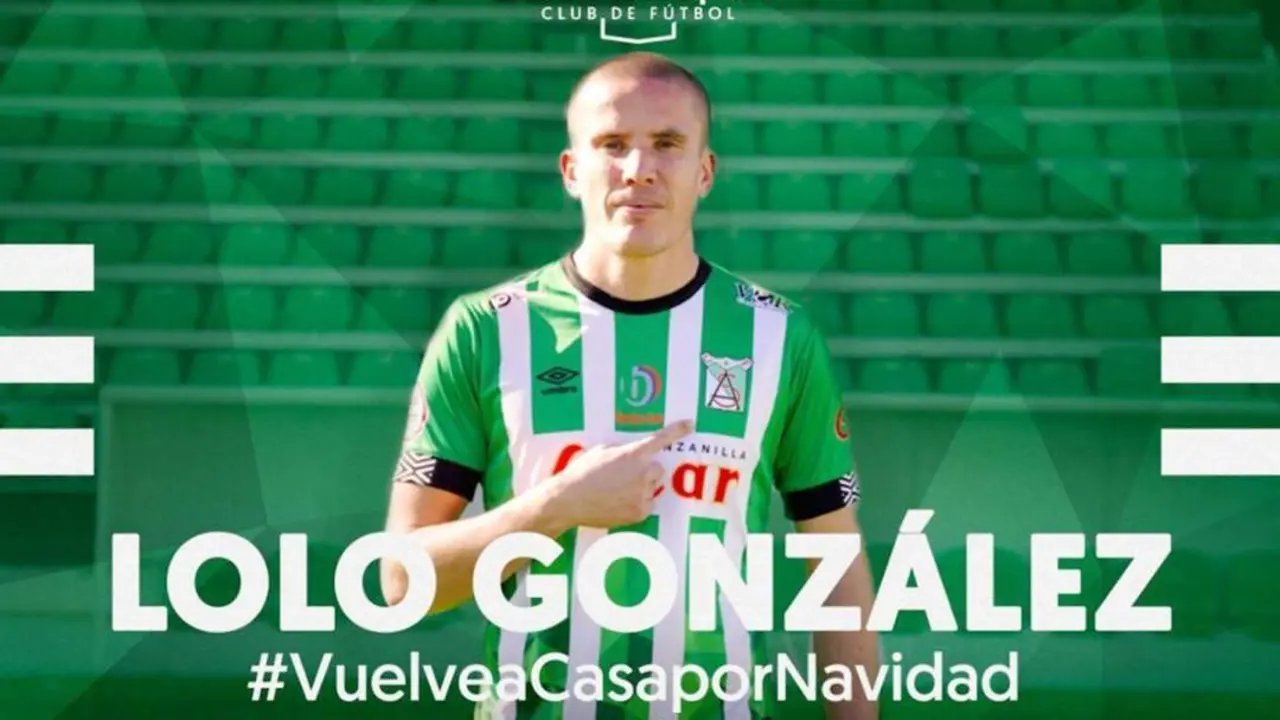 Como resalta el Atl&eacute;tico Sanluque&ntilde;o, Lolo Gonz&aacute;lez regresa a casa por Navidad - ASCF