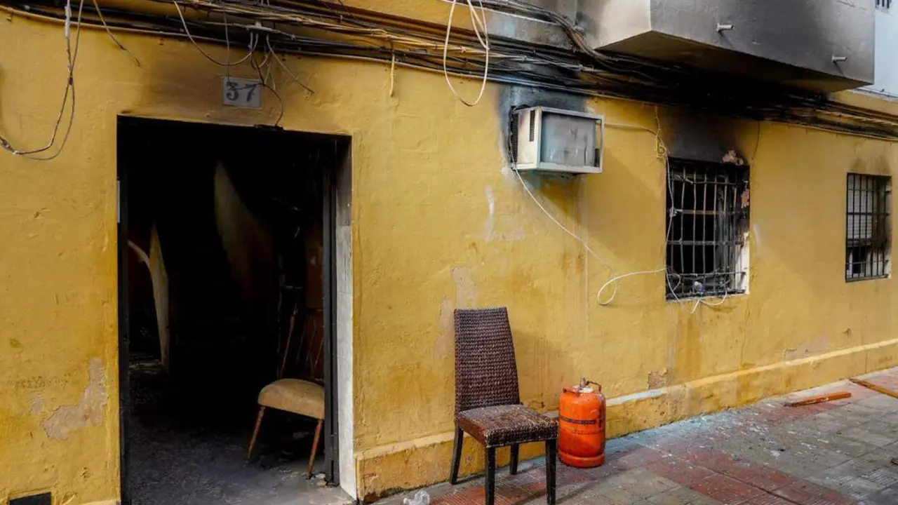 Imagen de archivo de un incendio en un piso. - EDUARDO BRIONES / EUROPA PRESS